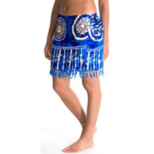 58%OFF 女性のビーチカバーアップ （女性用）パレオラップスカート Pareos Wrap Skirt (For Women)画像